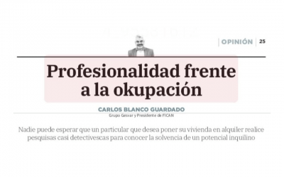 Profesionalidad frente a la okupación